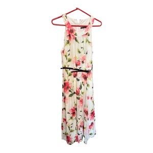 Tommy Hilfiger Floral Dress with Pink and Green